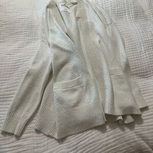 Hollister Cream Cardigan Sweater